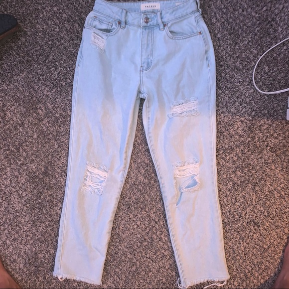 Pacsun Mermaid Mom Jeans - Picture 2 of 7